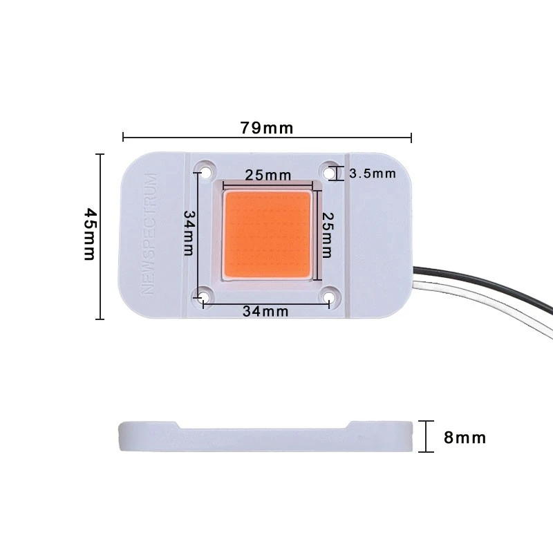 Full-Spectrum Pink Light LED